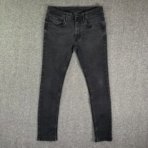 The Perfect Jean NYC Jeans Men 31x30 Skinny Fit Gray Stretch Performance